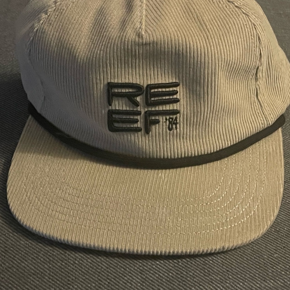 COPY - Reef corduroy almond milk color hat